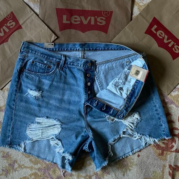 LEVI'S 501 Original Through The Seasons BUNDLE (x2Pairs) (Size: 20W) NWT - Picture 7 of 16